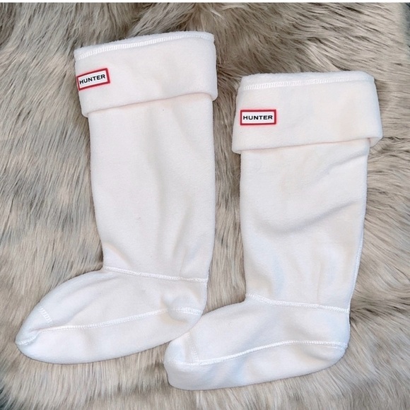 Hunter Cream Boot Liners size large - Picture 1 of 5